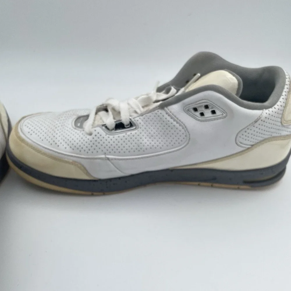 Jordan Courtside Mid White‎ Metallic Sneaker Basketball shoes Men's size 12